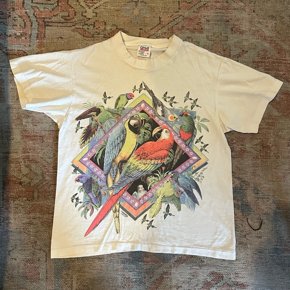 Vintage 90s Busch Gardens Bird Tshirt